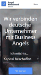 Mobile Screenshot of angelinvestmentnetz.de